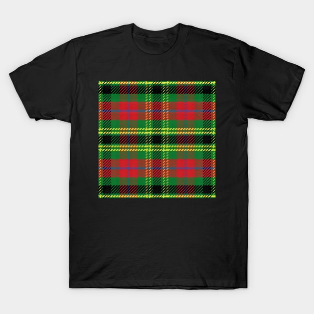 Scottish tartan Black Watch, black, yellow, red, blue, green T-Shirt by kavalenkava